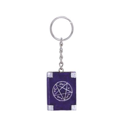 Nemesis Now Sleutelhanger Spreukenboek - 4 cm