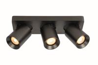 Artdelight 3-lichts opbouwspotMegano antraciet richtbaar - PL MEGANO3 MA Artdelight 3-lichts opbouwspotMegano antraciet richtbaar - PL MEGANO3 MA