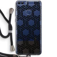 Geometrisch patroon: Huawei P Smart (2018) Transparant Hoesje met koord Geometrisch patroon: Huawei P Smart (2018) Transparant Hoesje met koord