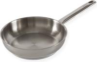ELLE Gourmet Moderne Koekenpan - Ø 20 cm - Zonder anti-aanbaklaag - RVS