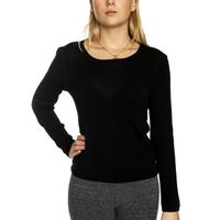 Damella Wool Long Sleeve Top - thumbnail