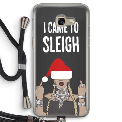 Came To Sleigh: Samsung Galaxy A5 (2017) Transparant Hoesje met koord