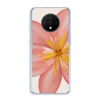 Pink Ellila Flower: OnePlus 7T Transparant Hoesje