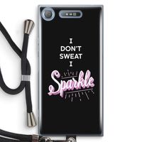 Sparkle quote: Sony Xperia XZ1 Transparant Hoesje met koord Sparkle quote: Sony Xperia XZ1 Transparant Hoesje met koord