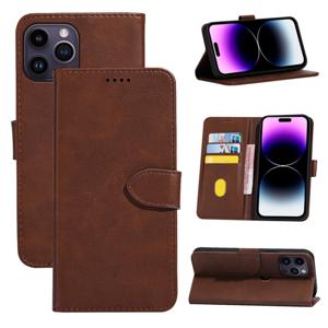 Xiaomi Redmi Note 10 Pro hoesje - Bookcase - Pasjeshouder - Portemonnee - Kunstleer - Bruin