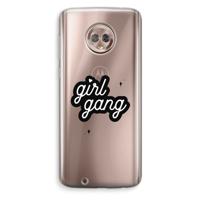 Girl Gang: Motorola Moto G6 Transparant Hoesje - thumbnail