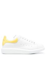 Alexander McQueen baskets Oversized Larry en cuir - Blanc
