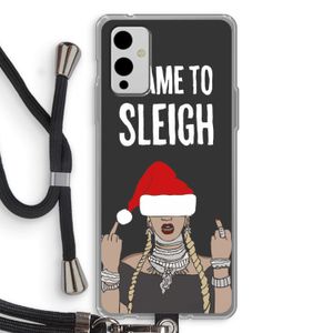 Came To Sleigh: OnePlus 9 Transparant Hoesje met koord