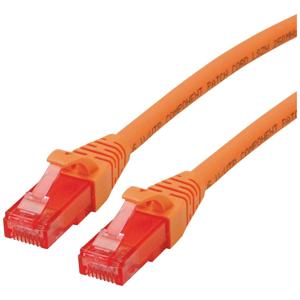 ROLINE Patchkabel Cat.6 UTP, Component Level, LSOH, oranje, 0,3 m
