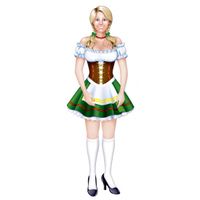 Fraulein Oktoberfest wanddecoratie 90 cm