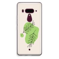 Beleaf in you: HTC U12+ Transparant Hoesje