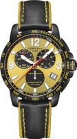 Horlogeband Certina C0344533636700A / C600020871 Leder Zwart 20mm