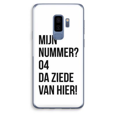 Da ziede van hier: Samsung Galaxy S9 Plus Transparant Hoesje