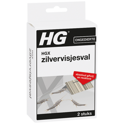 HGX Zilvervisjesval - Effectieve oplossing voor het bestrijden van zilvervisjes