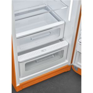 Smeg FAB28ROR5 combi-koelkast Vrijstaand 270 l A+++ Oranje