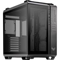 ASUS tuf gaming gt502 plus midi tower behuizing (zwart | 2x usb-a | 1x usb-c | tempered glass)