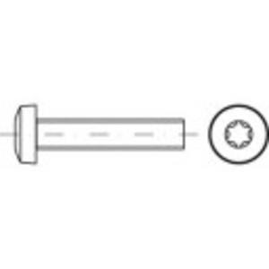 TOOLCRAFT TO-5379660 Lenskopschroeven M2,5 8 mm Binnen-T RVS A2 1000 stuk(s)