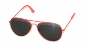HIP Classic pilotenbril oranje / zwart Standaard