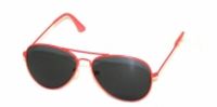 HIP Classic pilotenbril oranje / zwart Standaard - thumbnail