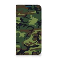 iPhone 14 Pro Max | Hoesje met Magneet | Army Dark