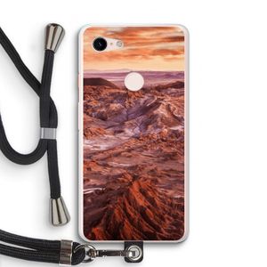 Mars: Pixel 3 XL Transparant Hoesje met koord