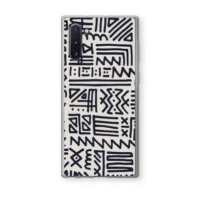Marrakech print: Samsung Galaxy Note 10 Transparant Hoesje