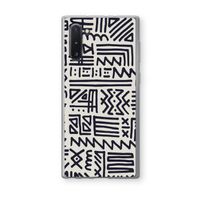 Marrakech print: Samsung Galaxy Note 10 Transparant Hoesje