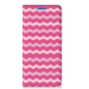 OPPO Reno6 5G Hoesje met Magneet Waves Pink