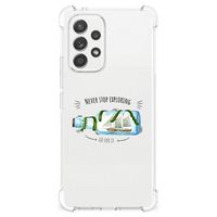 Samsung Galaxy A53 5G Stevig Bumper Hoesje Boho Bottle