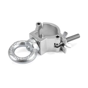 Riggatec Halfcoupler Small zilver 32-35mm met oog