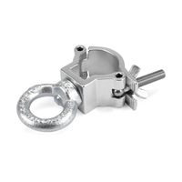 Riggatec Halfcoupler Small zilver 32-35mm met oog - thumbnail