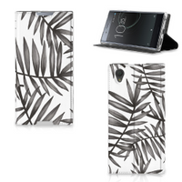 Sony Xperia L1 Smart Cover Leaves Grey - thumbnail