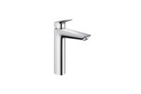 HGrohe Logis 190 wastafelmengkraan sprong 166 mm chroom HGrohe Logis 190 wastafelmengkraan sprong 166 mm chroom