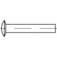 TOOLCRAFT 112342 Lensklinknagel (Ø x l) 4 mm x 8 mm Staal 1000 stuk(s) - thumbnail