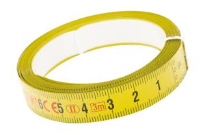 Bahco Meetlint | plakrand voor links aflezen | klasse II | metrisch | 3 m - BTL-3-13