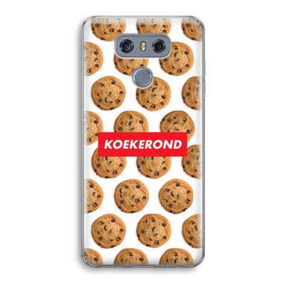 Koekerond: LG G6 Transparant Hoesje