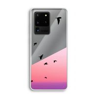 Fly away: Samsung Galaxy S20 Ultra Transparant Hoesje