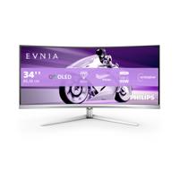 Philips 34M2C8600/00 computer monitor 86,4 cm (34") 3440 x 1440 Pixels Wide Quad HD OLED Wit - thumbnail