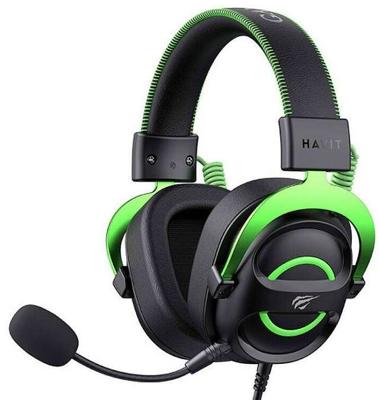 Havit H2002E - gaming-hoofdtelefoon, zwart en groen