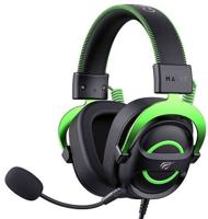 Havit H2002E - gaming-hoofdtelefoon, zwart en groen