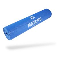 Matchu Sports Yogamat blauw - Blauw - 172 cm - 61 cm - PVC - thumbnail