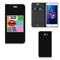 Huawei Y5 2 | Y6 Compact Hippe | Standcase | Popart Princess