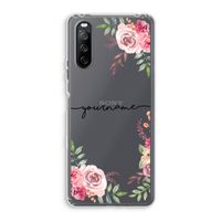 Rozen: Sony Xperia 10 III Transparant Hoesje