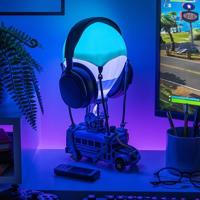 Fortnite Battle Bus koptelefoonhouder en lamp