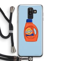 Ultra Sensitive: Samsung Galaxy J8 (2018) Transparant Hoesje met koord