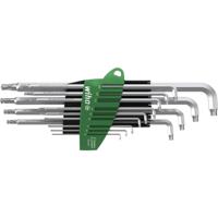 Wiha Binnen-Torx Haakse schroevendraaierset T 5, T 6, T 7, T 8, T 9, T 10, T 15, T 20, T 25, T 27, T 30, T 40, T 45 13-delig