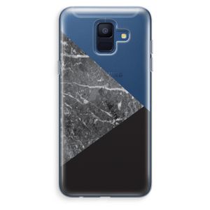 Combinatie marmer: Samsung Galaxy A6 (2018) Transparant Hoesje