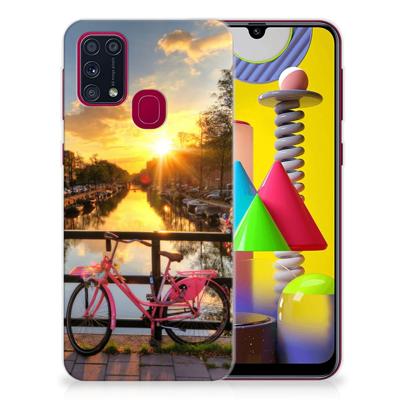Samsung Galaxy M31 | Silliconen Back Cover | Amsterdamse Grachten