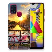 Samsung Galaxy M31 | Silliconen Back Cover | Amsterdamse Grachten
