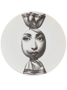 Fornasetti "Tema e variazioni" Assiette - Blanc